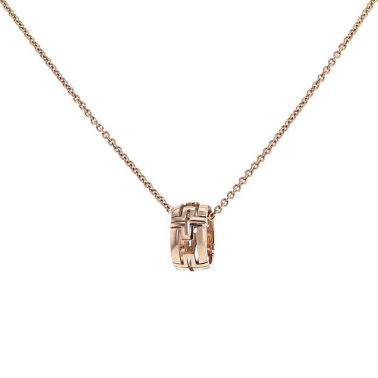 [OAK JURI]PARENTESI NECKLACE PINK GOLD