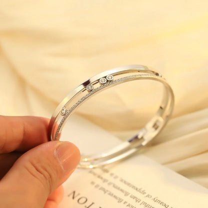 [OAK JURI]Move Romane Diamond Bangle Bracelet