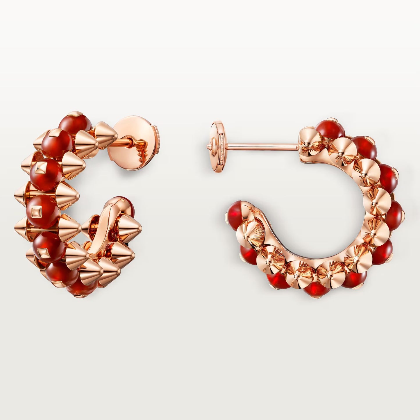 [OAK JURI]CLASH 7.9MM AGATE CHALCEDONY EARRINGS