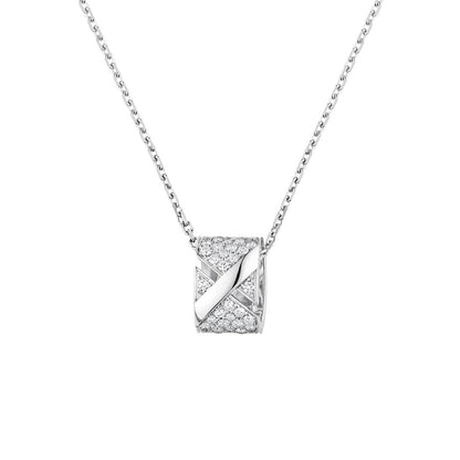 [OAK JURI]LIENS EVIDENCE DIAMOND PAVED NECKLACE