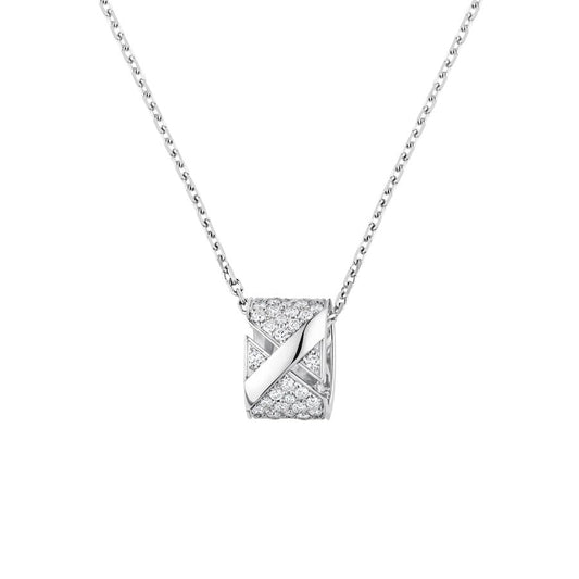[OAK JURI]LIENS EVIDENCE DIAMOND PAVED NECKLACE