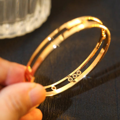 [OAK JURI]Move Romane Diamond Bangle Bracelet
