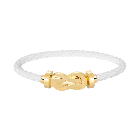 [OAK JURI]CHANCE LARGE 8 FIGURE BUCKLE NO DIAMOND BRACELET GOLD