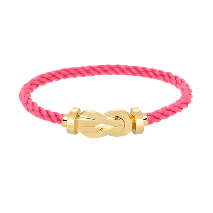 [OAK JURI]CHANCE LARGE 8 FIGURE BUCKLE NO DIAMOND BRACELET GOLD
