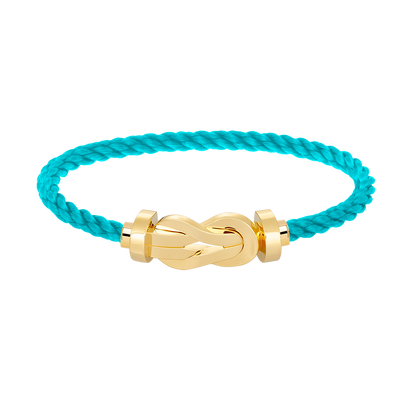 [OAK JURI]CHANCE LARGE 8 FIGURE BUCKLE NO DIAMOND BRACELET GOLD