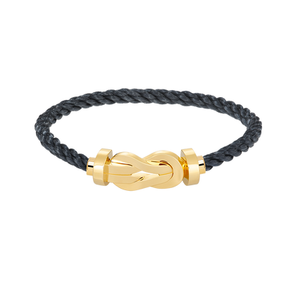 [OAK JURI]CHANCE LARGE 8 FIGURE BUCKLE NO DIAMOND BRACELET GOLD