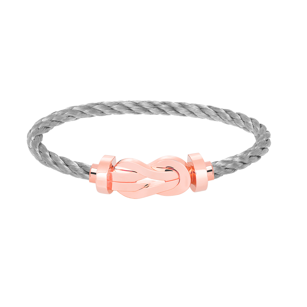 [OAK JURI]CHANCE LARGE 8 FIGURE BUCKLE NO DIAMOND BRACELET ROSE GOLD