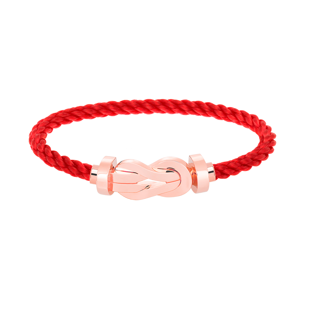 [OAK JURI]CHANCE LARGE 8 FIGURE BUCKLE NO DIAMOND BRACELET ROSE GOLD