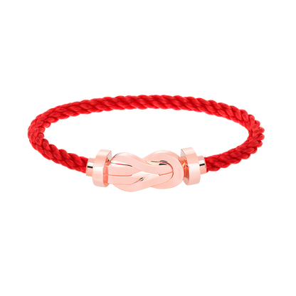 [OAK JURI]CHANCE LARGE 8 FIGURE BUCKLE NO DIAMOND BRACELET ROSE GOLD