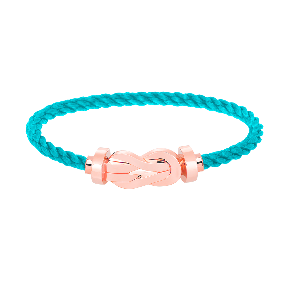 [OAK JURI]CHANCE LARGE 8 FIGURE BUCKLE NO DIAMOND BRACELET ROSE GOLD