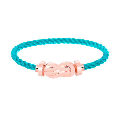 [OAK JURI]CHANCE LARGE 8 FIGURE BUCKLE NO DIAMOND BRACELET ROSE GOLD