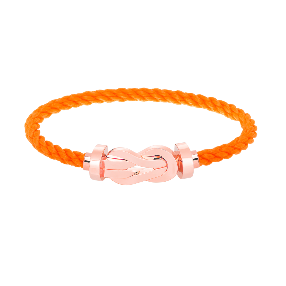 [OAK JURI]CHANCE LARGE 8 FIGURE BUCKLE NO DIAMOND BRACELET ROSE GOLD