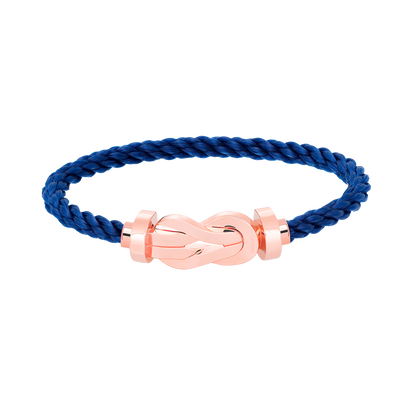 [OAK JURI]CHANCE LARGE 8 FIGURE BUCKLE NO DIAMOND BRACELET ROSE GOLD