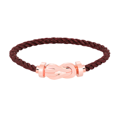 [OAK JURI]CHANCE LARGE 8 FIGURE BUCKLE NO DIAMOND BRACELET ROSE GOLD
