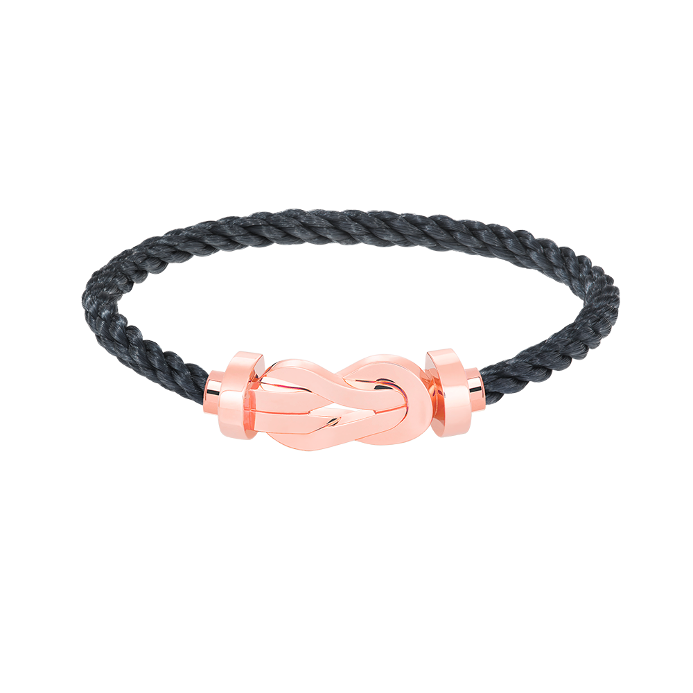 [OAK JURI]CHANCE LARGE 8 FIGURE BUCKLE NO DIAMOND BRACELET ROSE GOLD