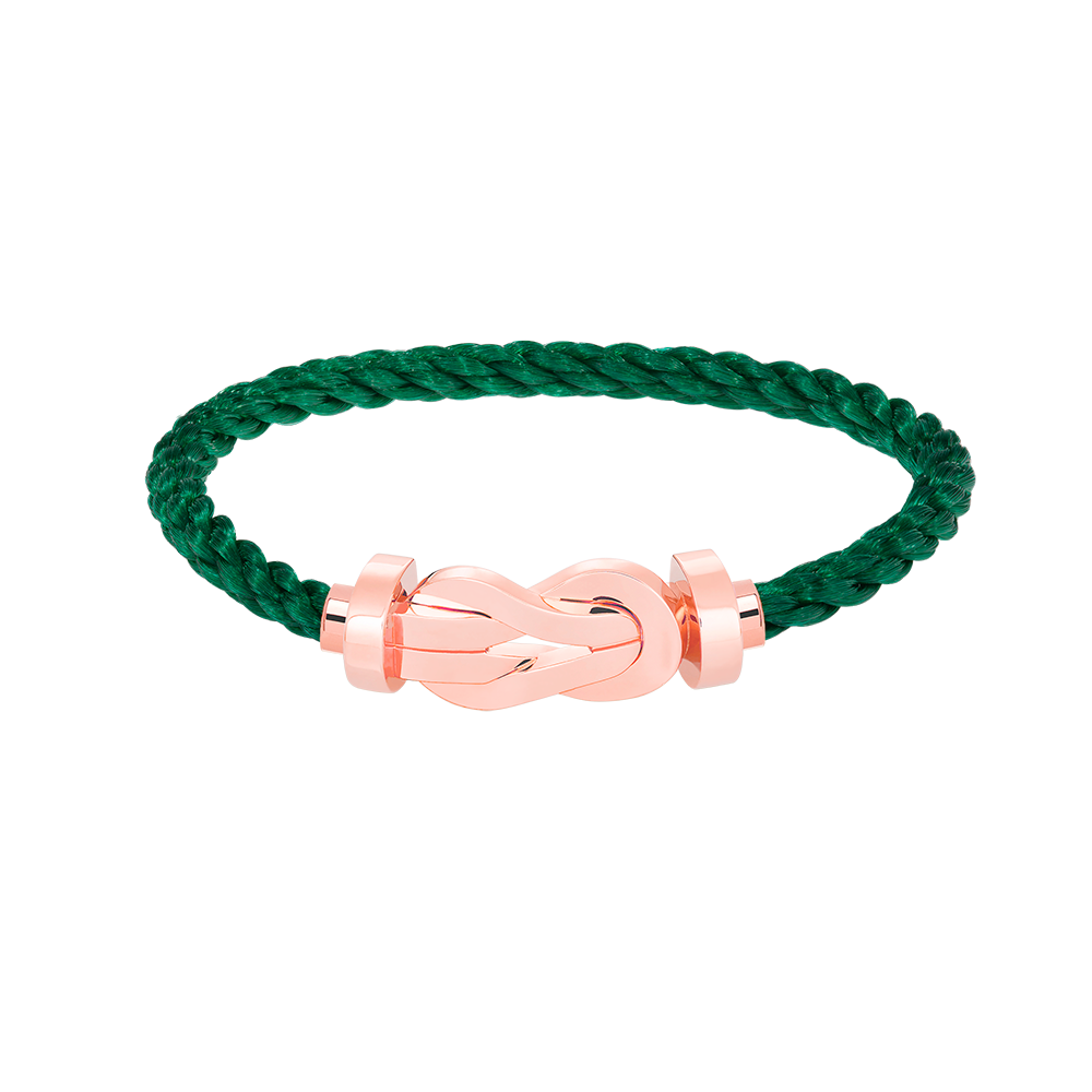 [OAK JURI]CHANCE LARGE 8 FIGURE BUCKLE NO DIAMOND BRACELET ROSE GOLD