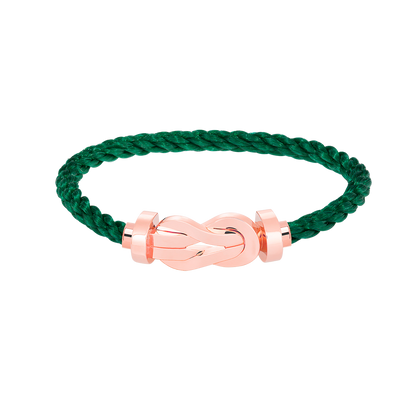 [OAK JURI]CHANCE LARGE 8 FIGURE BUCKLE NO DIAMOND BRACELET ROSE GOLD