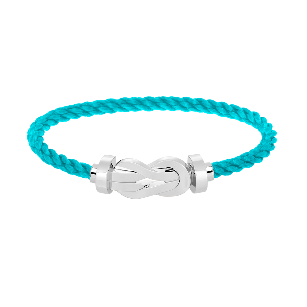 [OAK JURI]CHANCE LARGE 8 FIGURE BUCKLE NO DIAMOND BRACELET SILVER