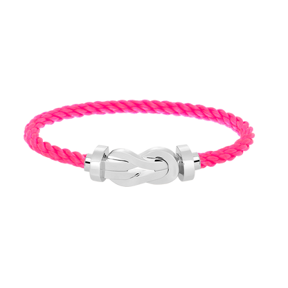 [OAK JURI]CHANCE LARGE 8 FIGURE BUCKLE NO DIAMOND BRACELET SILVER