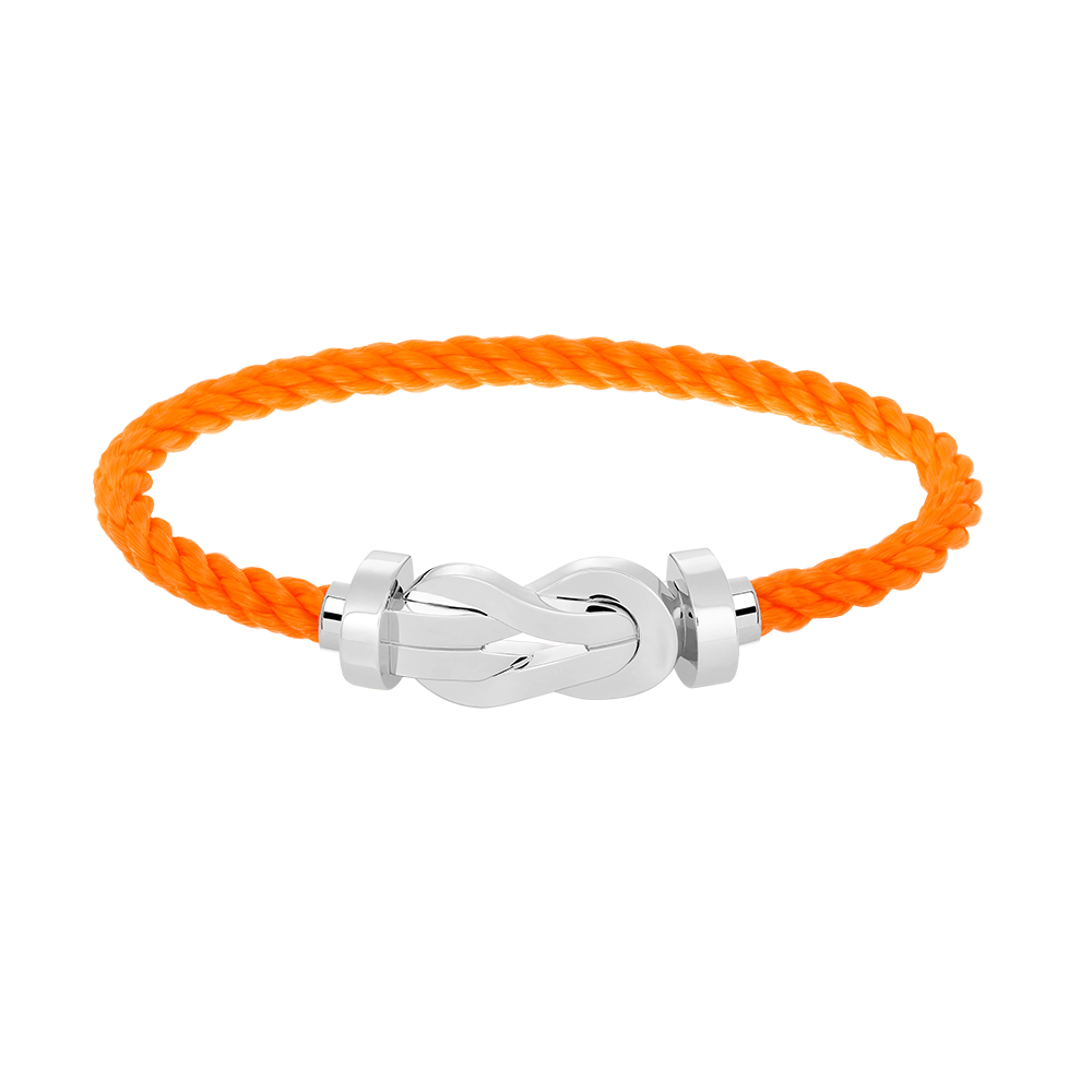 [OAK JURI]CHANCE LARGE 8 FIGURE BUCKLE NO DIAMOND BRACELET SILVER