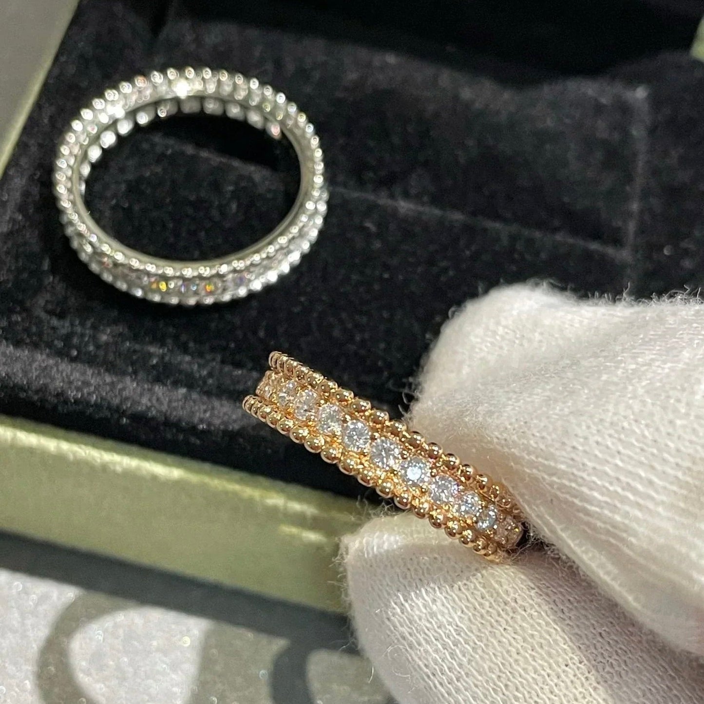 [OAK JURI]PERLEE DIAMOND SILVER RING