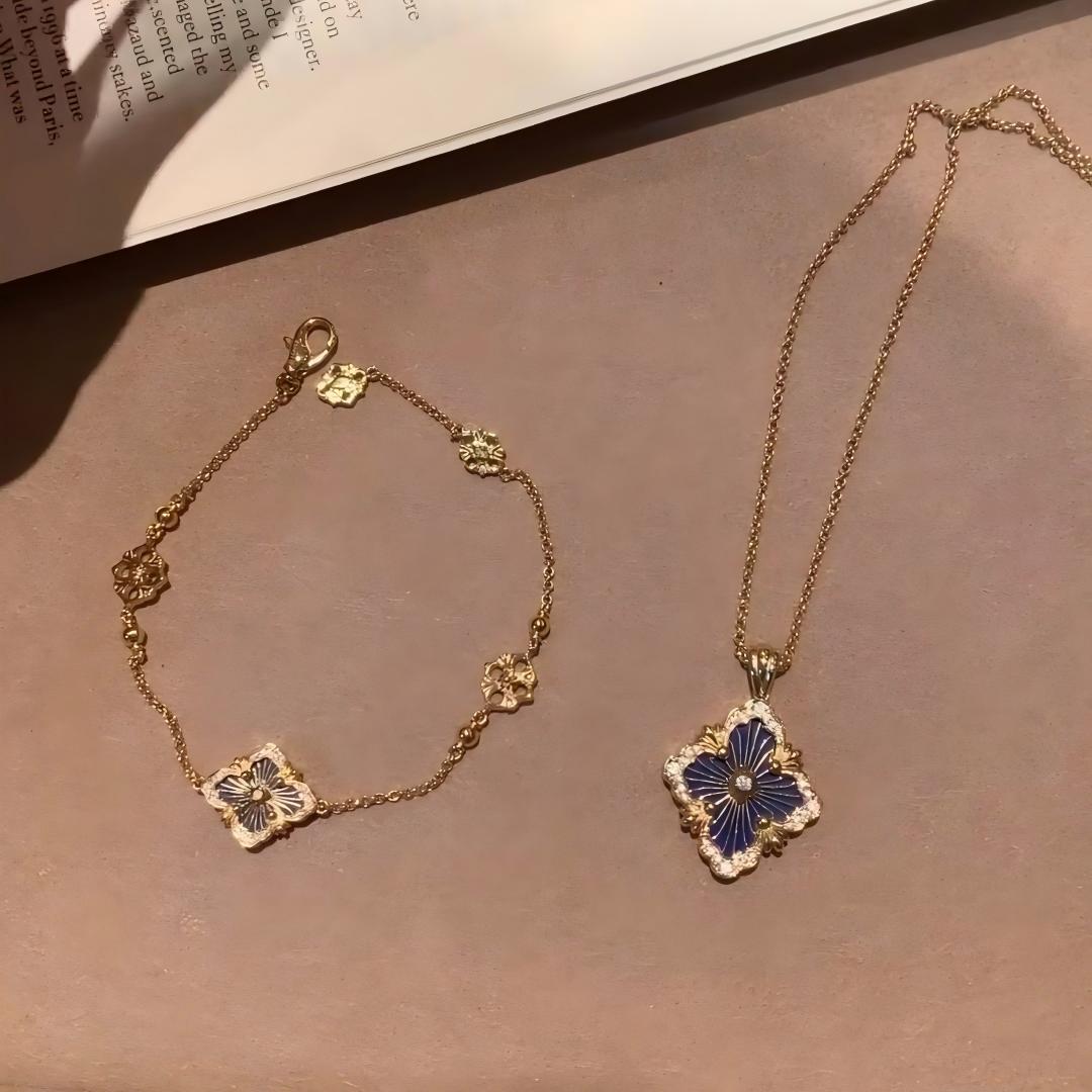 [OAK JURI]OPERA TULLE ENAMEL BRACELET