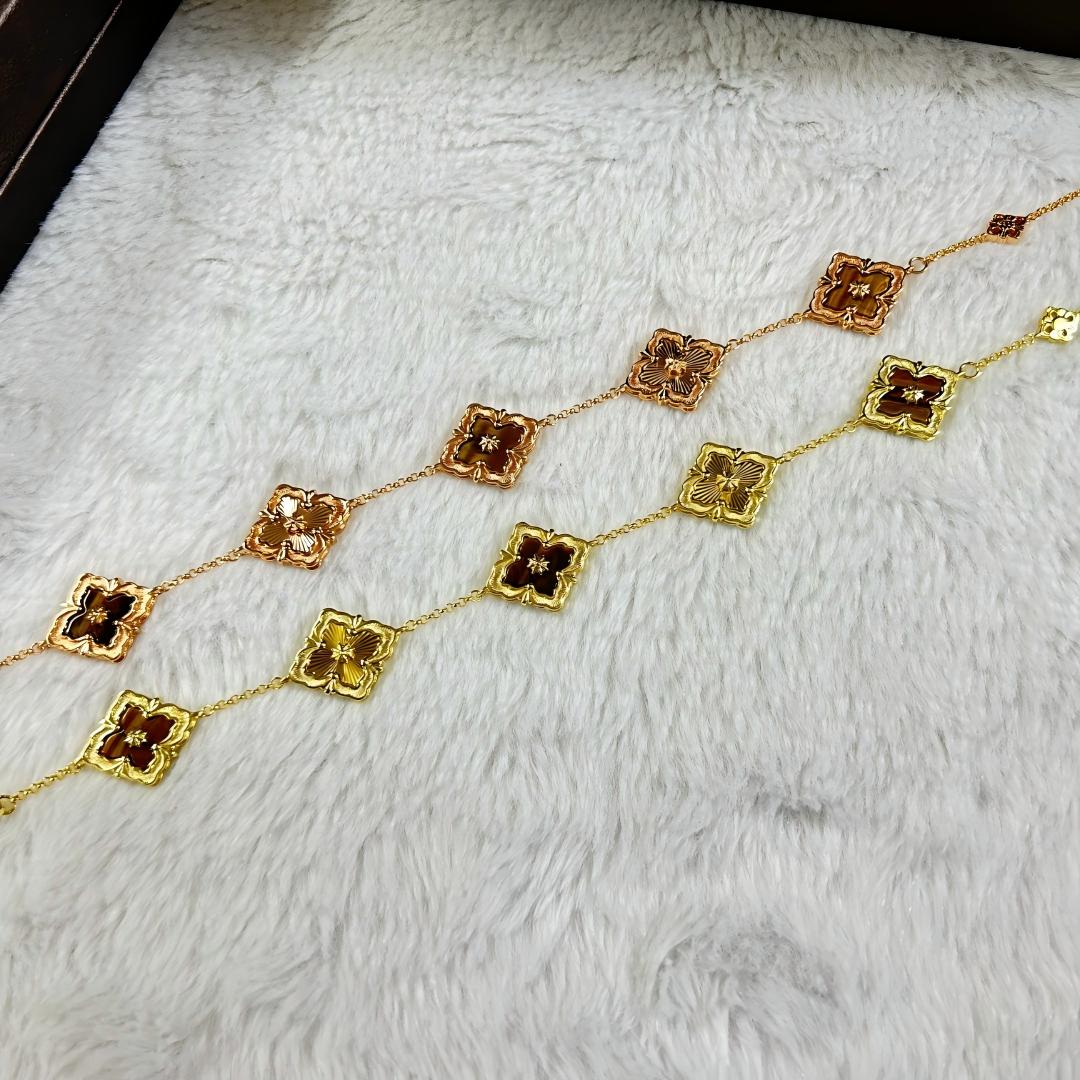 [OAK JURI]OPERA 5 MOTIFS TULLE ENAMEL BRACELET