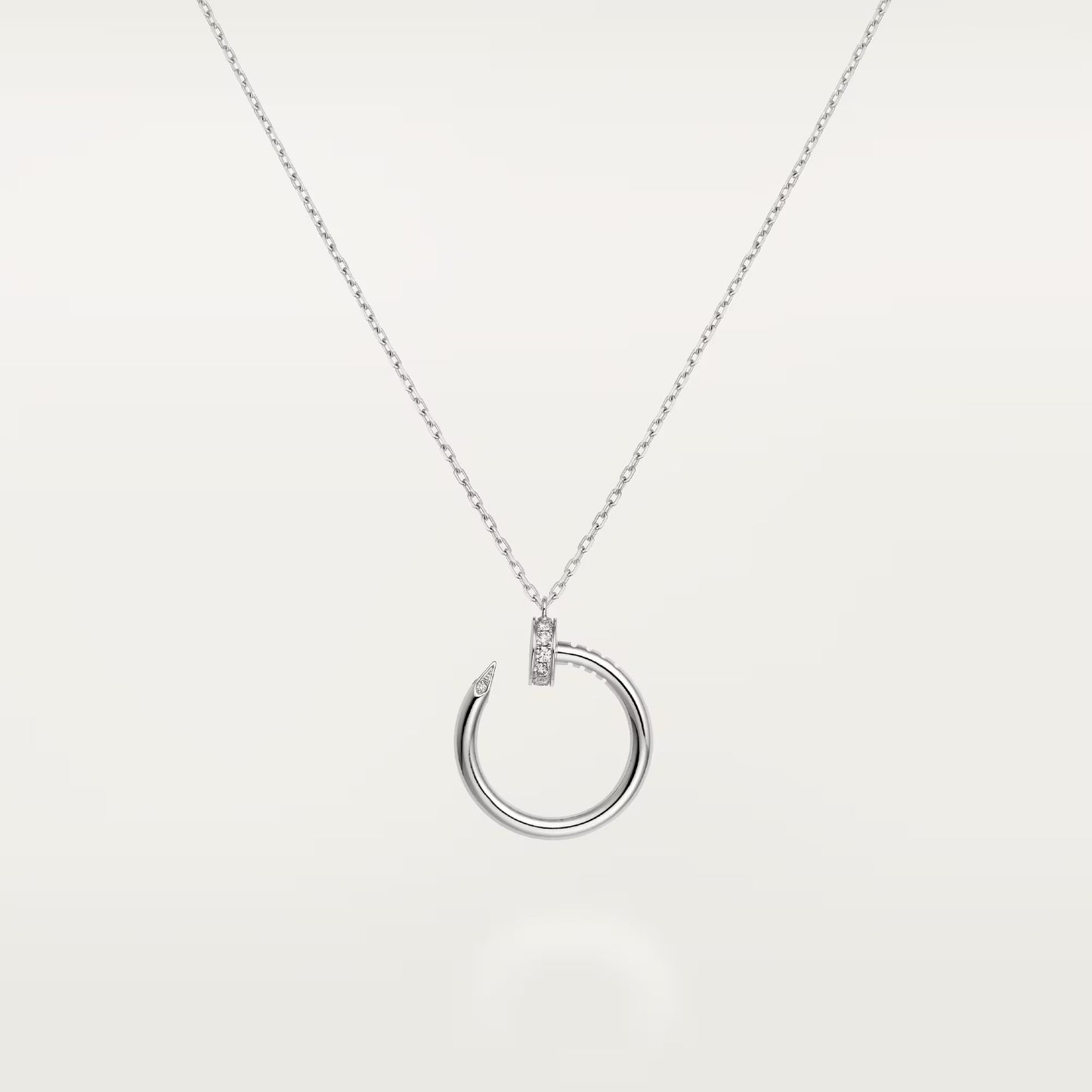 [OAK JURI]JUSTE NECKLACE HALF DIAMOND