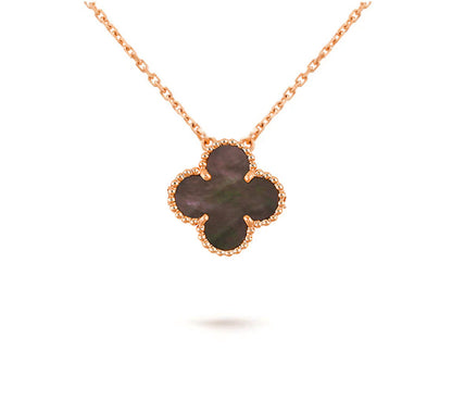 [OAK JURI]CLOVER 15MM SINGLE FLOWER NECKLACE COLLECTION