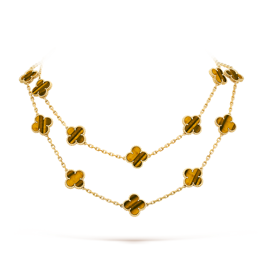 [OAK JURI]CLOVER 20 MOTIFS TIGER EYE ROSE GOLD