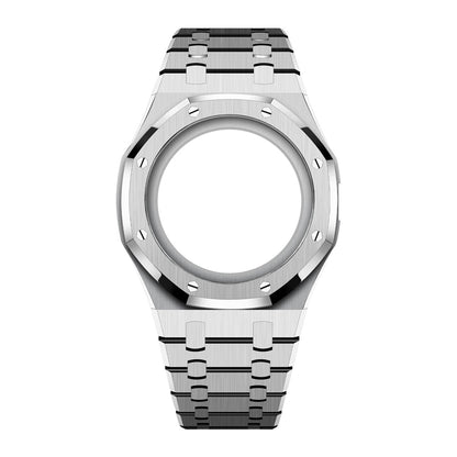 Royal Oak Pop Exclusive Steel Case & Strap Full‑wrap Embedded Watch Band