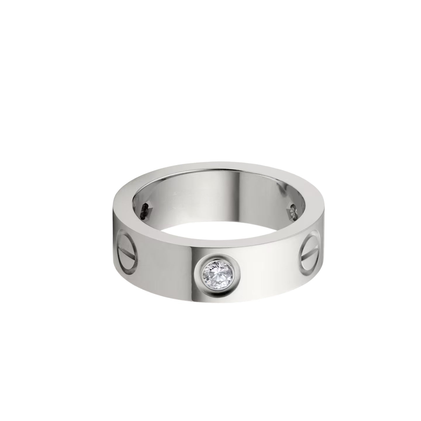 [OAK JURI]LOVE 5.5MM 3 DIAMOND RING