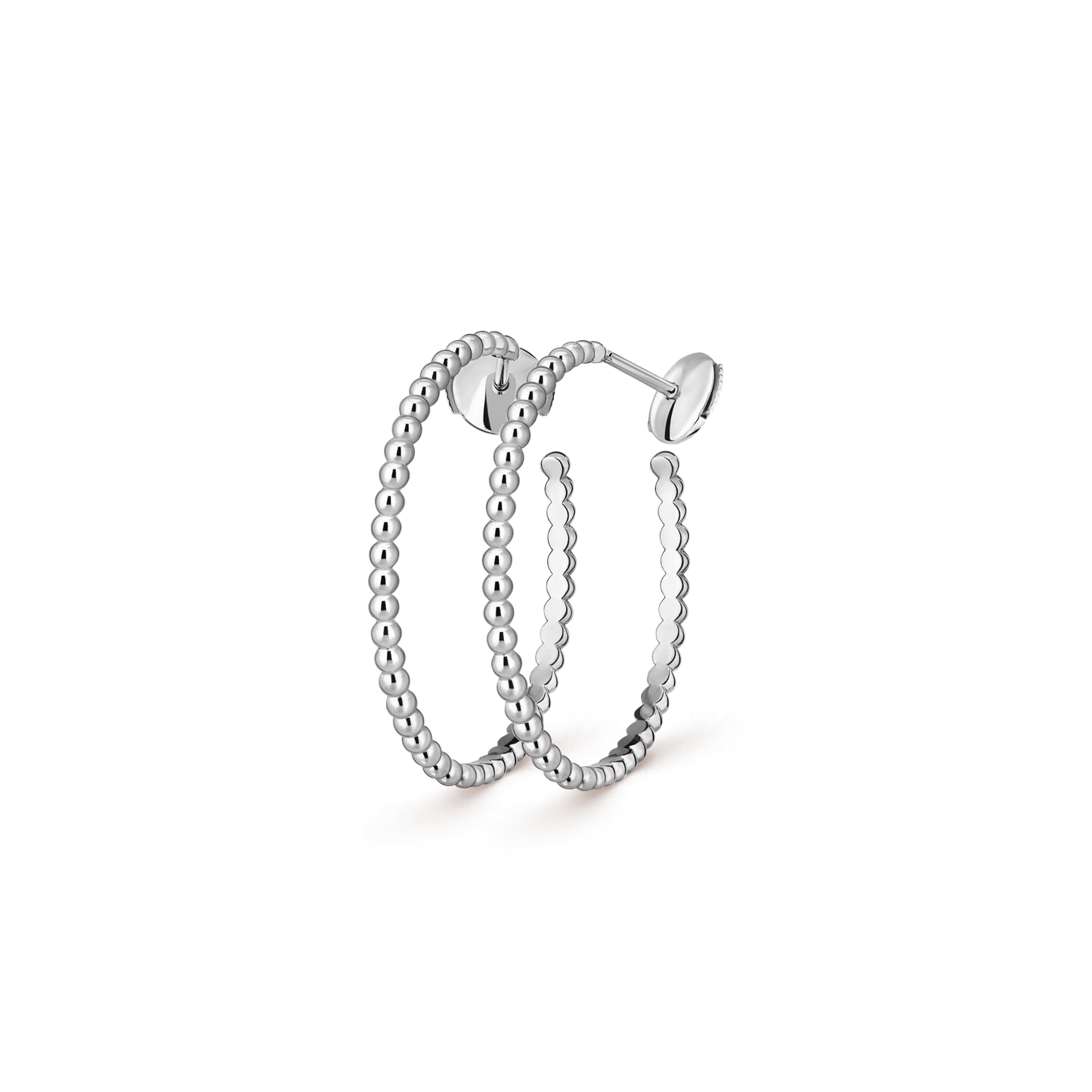 [OAK JURI] SMOOTH BEAD STUD EARRINGS