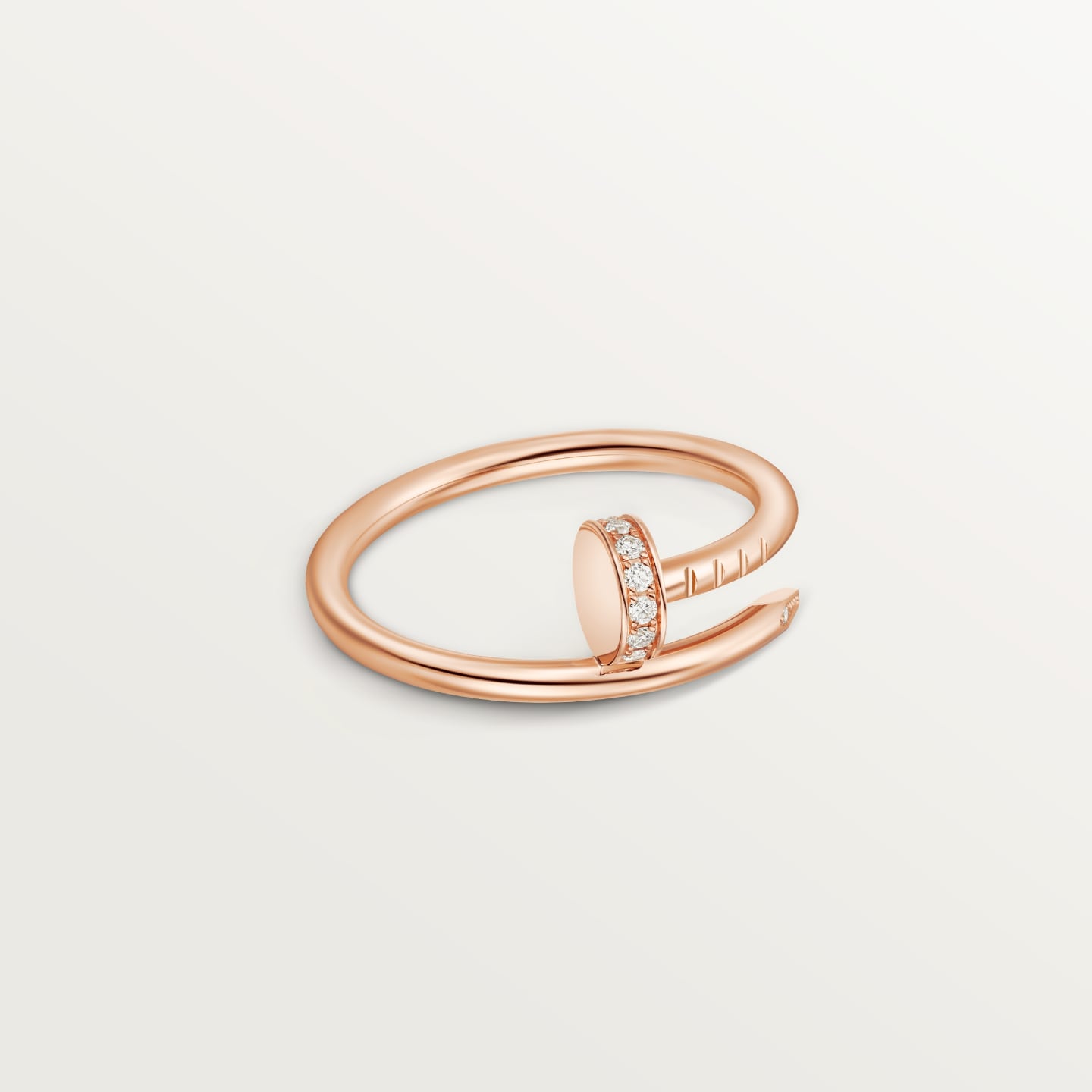 [OAK JURI]JUSTE 1.8MM HALF DIAMOND RING