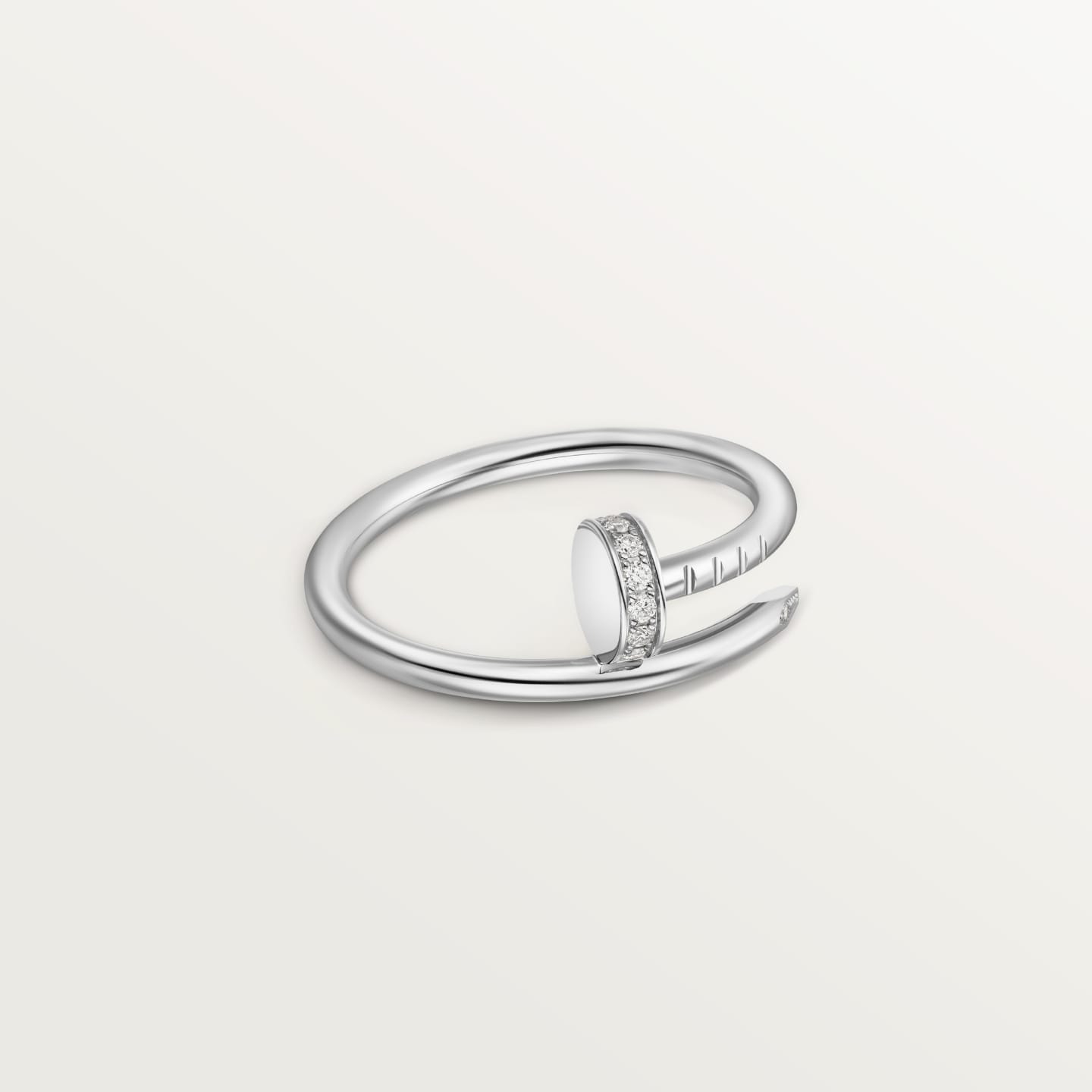 [OAK JURI]JUSTE 1.8MM HALF DIAMOND RING