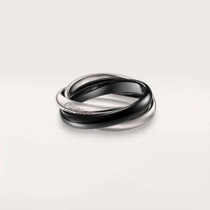 [OAK JURI]TRINITY 3.2MM RING BLACK CERAMIC