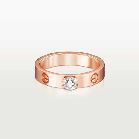 [OAK JURI]LOVE RING 3.6MM 1 BIG DIAMOND