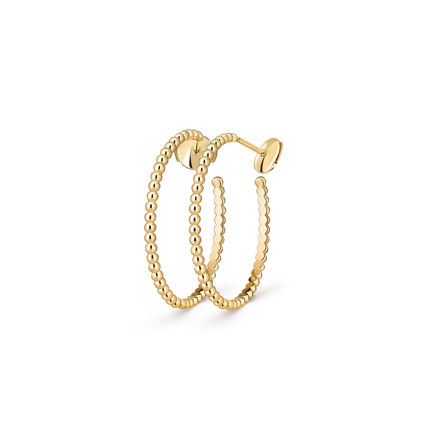 [OAK JURI] SMOOTH BEAD STUD EARRINGS