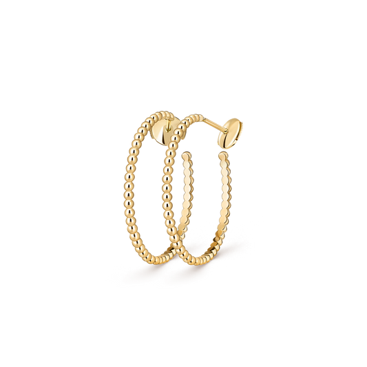 [OAK JURI] SMOOTH BEAD STUD EARRINGS