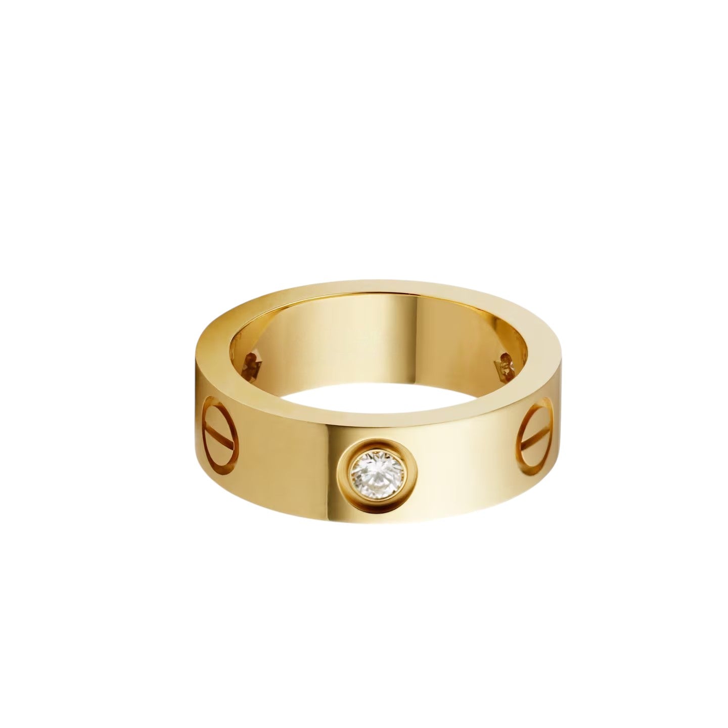 [OAK JURI]LOVE 5.5MM 3 DIAMOND RING
