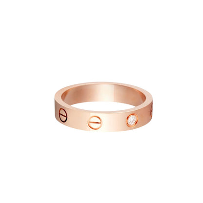[OAK JURI]LOVE 4MM 1 DIAMOND RING
