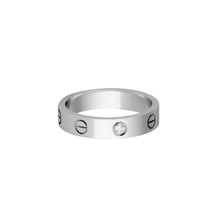 [OAK JURI]LOVE 4MM 1 DIAMOND RING