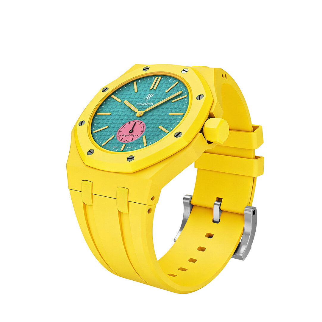 Royal Oak Pop Exclusive Ceramic Dial  Silicone Strap