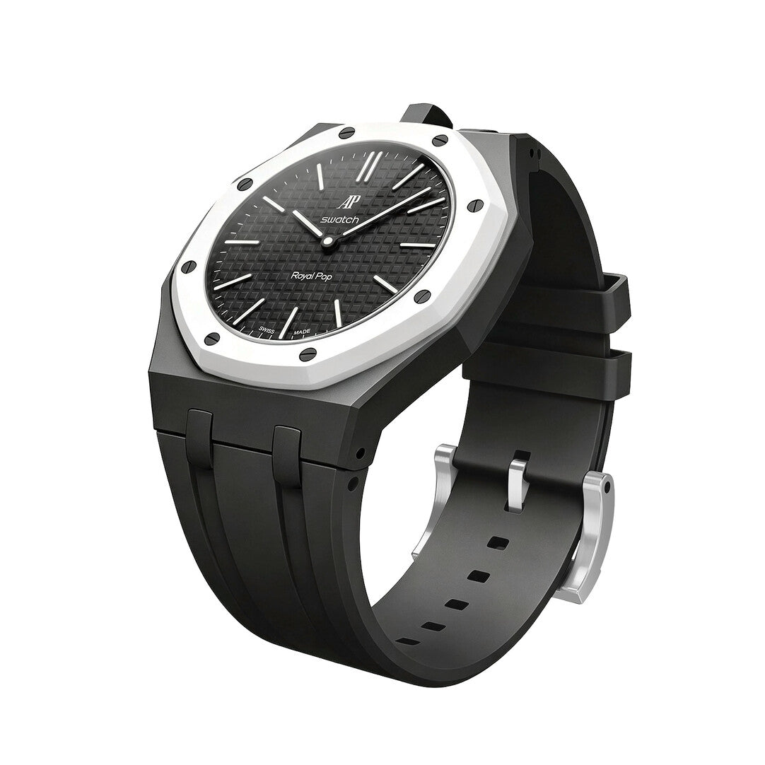 Royal Oak Pop Exclusive Ceramic Dial  Silicone Strap
