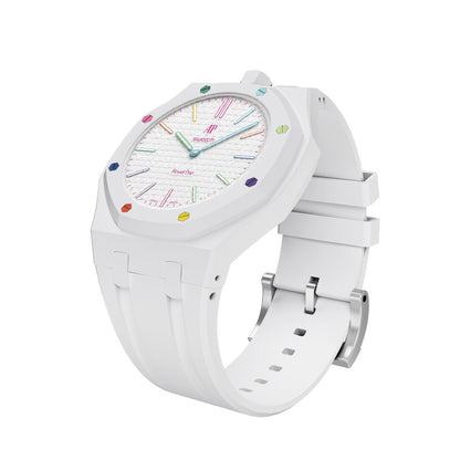 Royal Oak Pop Exclusive Ceramic Dial  Silicone Strap