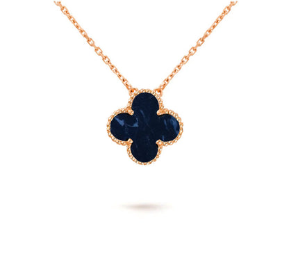 [OAK JURI]CLOVER 15MM SINGLE FLOWER NECKLACE COLLECTION