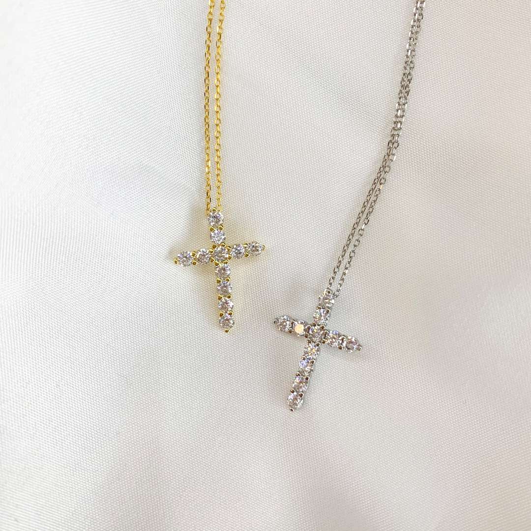[OAK JURI]Unique Cross Shape Necklace