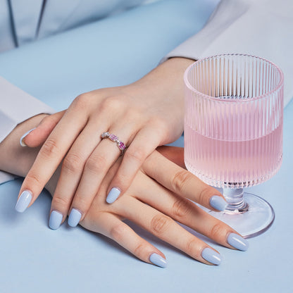 [OAK JURI]Unique Colorful Emerald Cut Party Ring