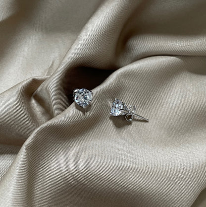 [OAK JURI]Dainty Round Shape Earrings