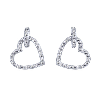 [OAK JURI]Dainty Heart Shape Earrings
